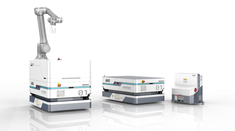 vinbet浩博數位開發的自主式移動機器人（AMR250M），搭配全向輪並結合AI演算法、2D LiDAR、3D攝影機等技術，協助客戶實現產線全自動化